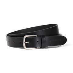 Women’s Black Leather Belt – Classic & Versatile Dress Belt - 30mm - FANTASTIX